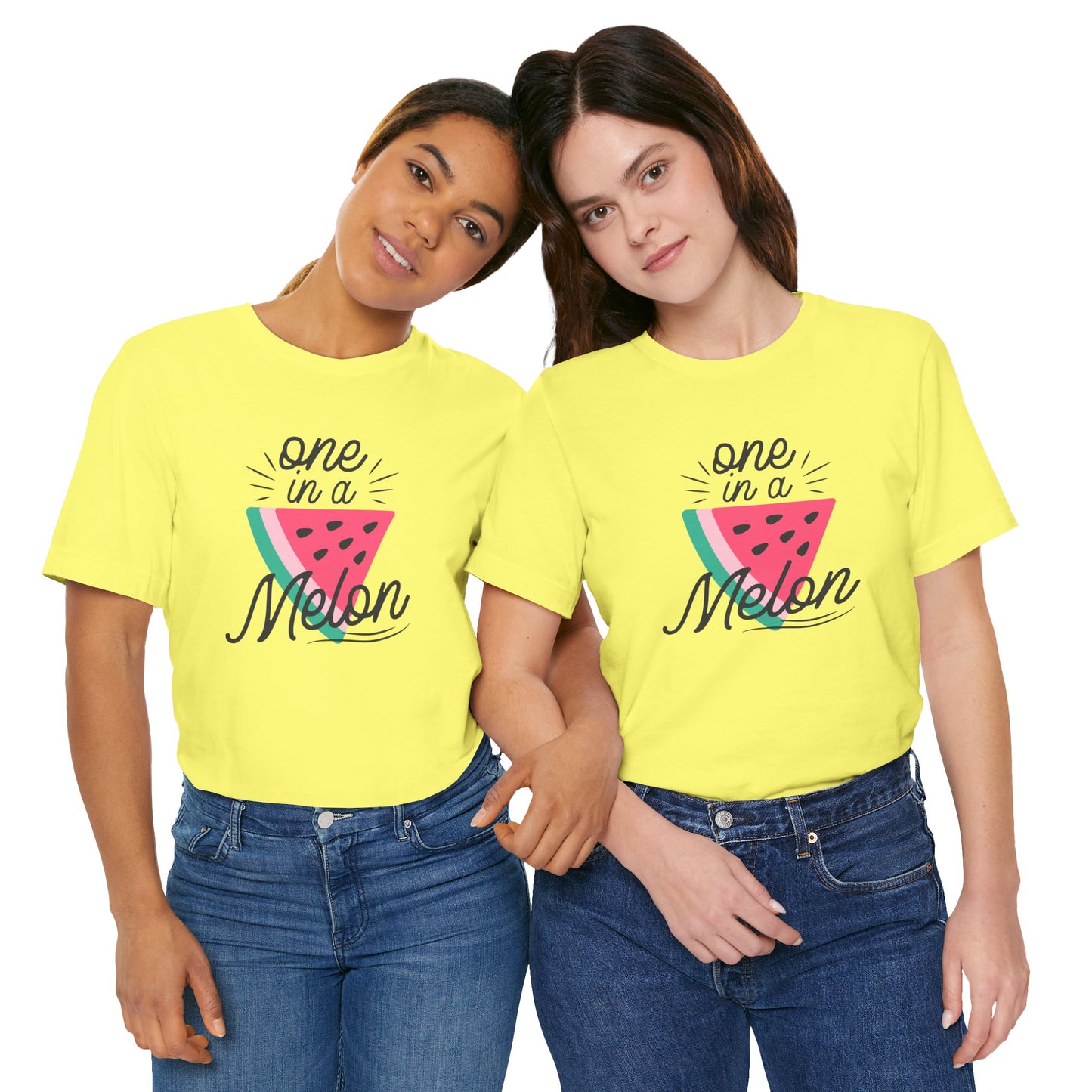 One In A Melon Unisex Jersey Short Sleeve Tee Soft Cotton