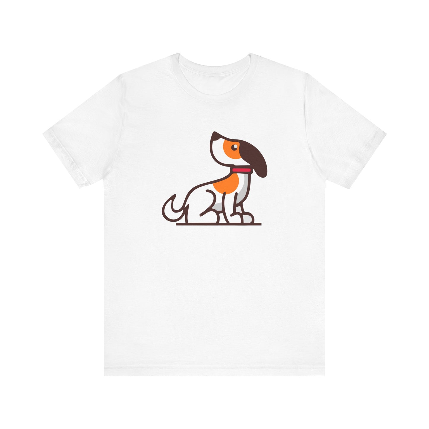 Paw-some Beagle Love Unleash Your Inner Woof with this Adorable Unisex Jersey Short Sleeve Tee