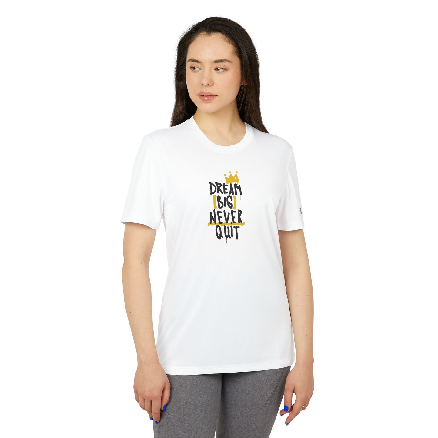 Dream Big Never Quit Adidas Unisex Believe Sport T-Shirt