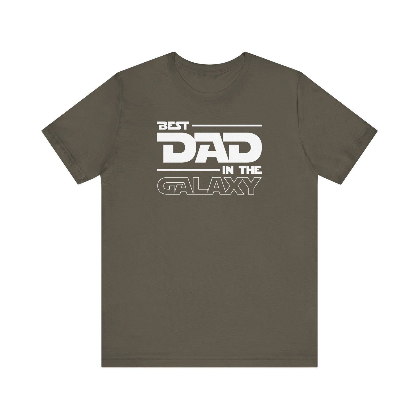 Best Dad In The Galaxy Men's Jersey Short Sleeve Tee