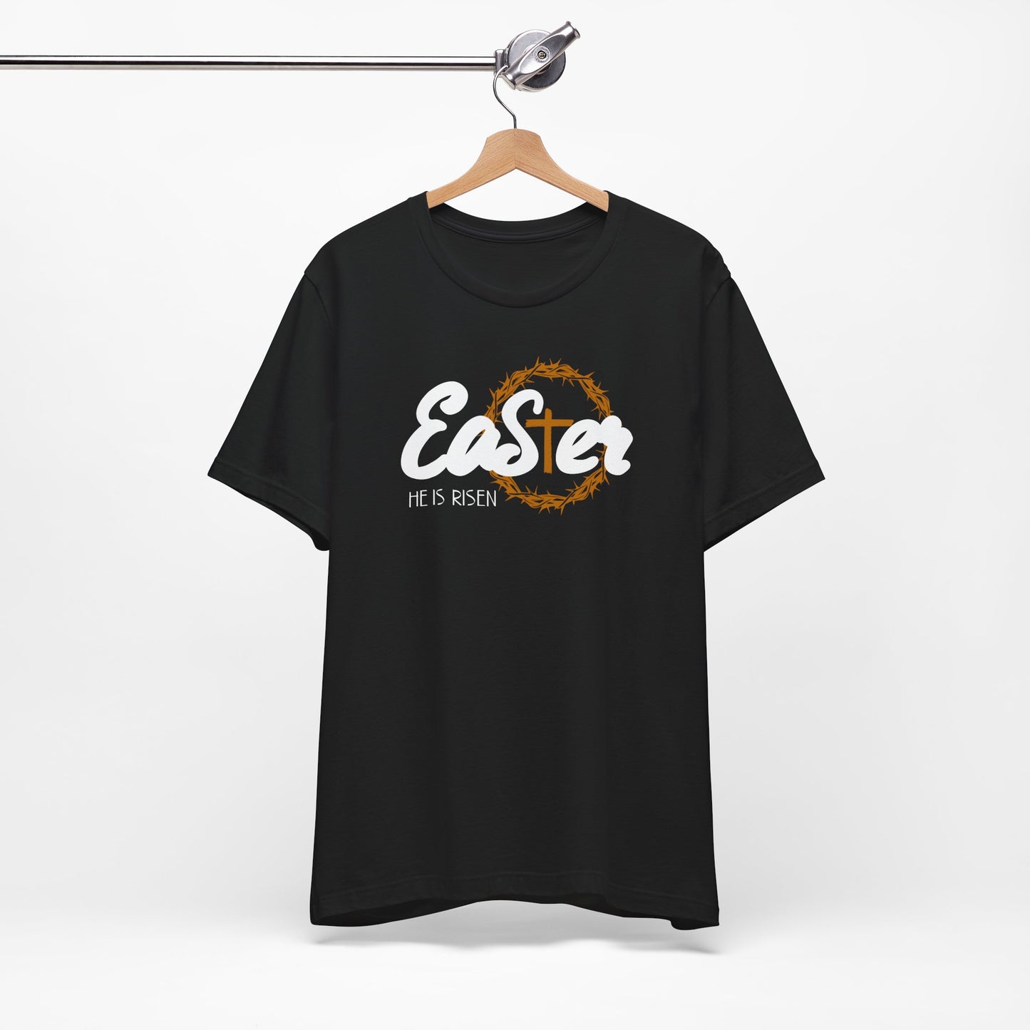 Easter He Is Risen Unisex Jersey Short Sleeve Tee