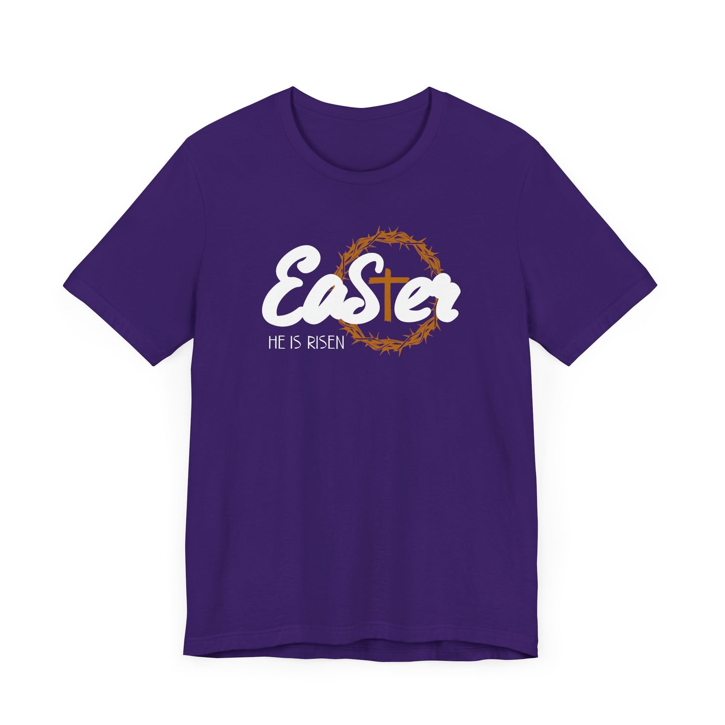 Easter He Is Risen Unisex Jersey Short Sleeve Tee