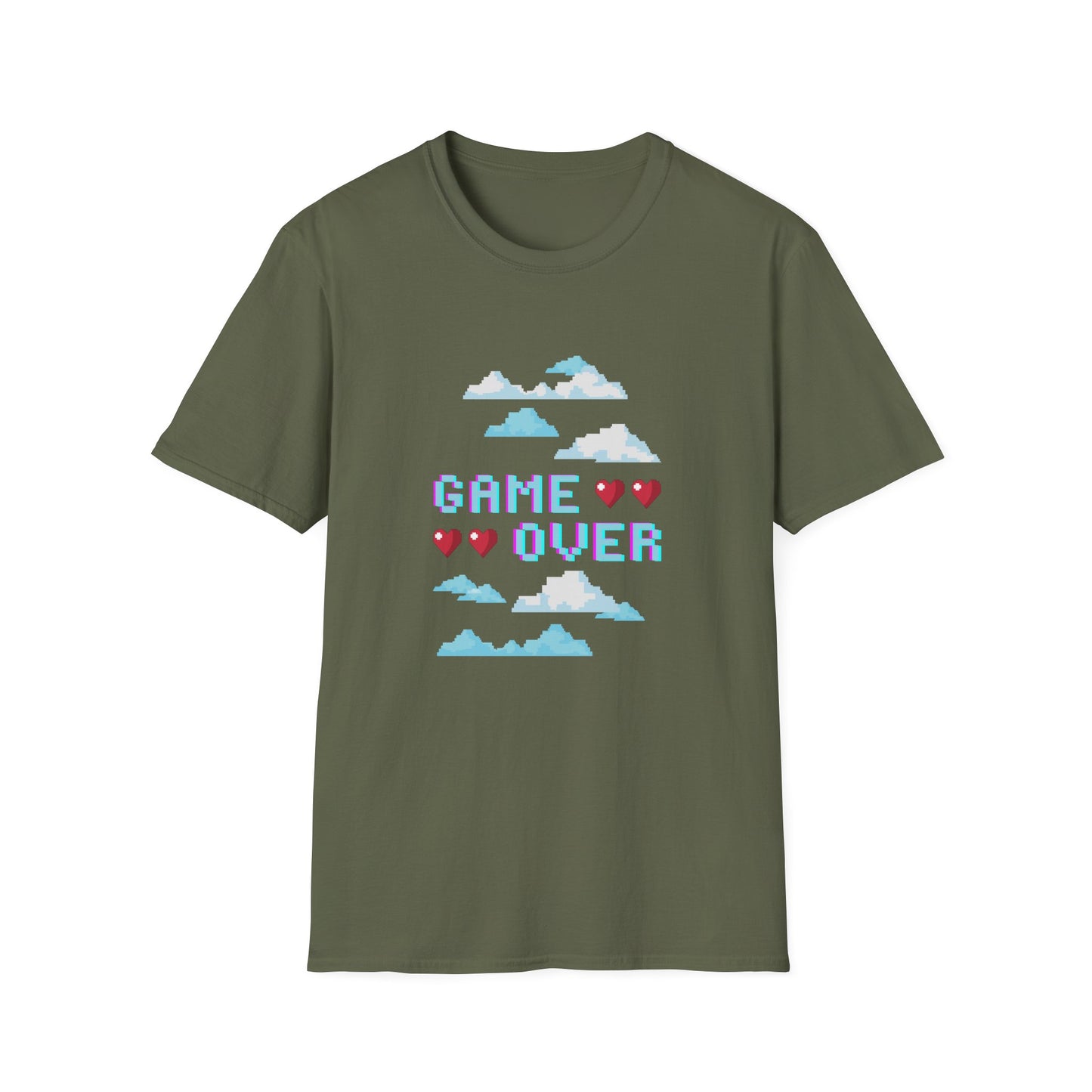 Game Over Unisex Softstyle T-Shirt