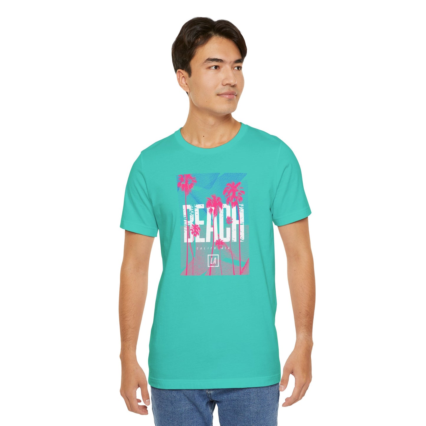 Beach California Unisex Jersey Short Sleeve Tee