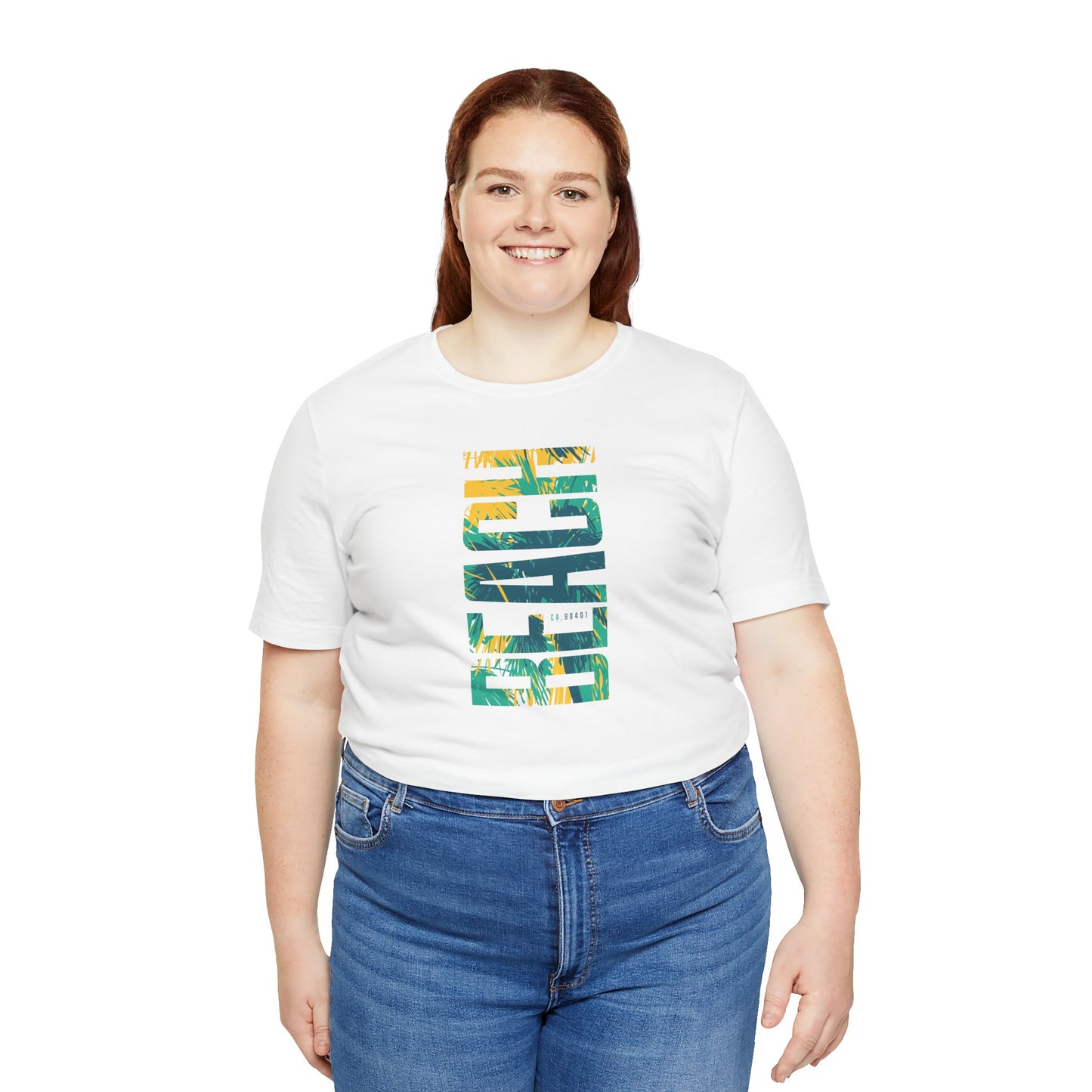 Beach Ca 90401 Unisex Jersey Short Sleeve Tee