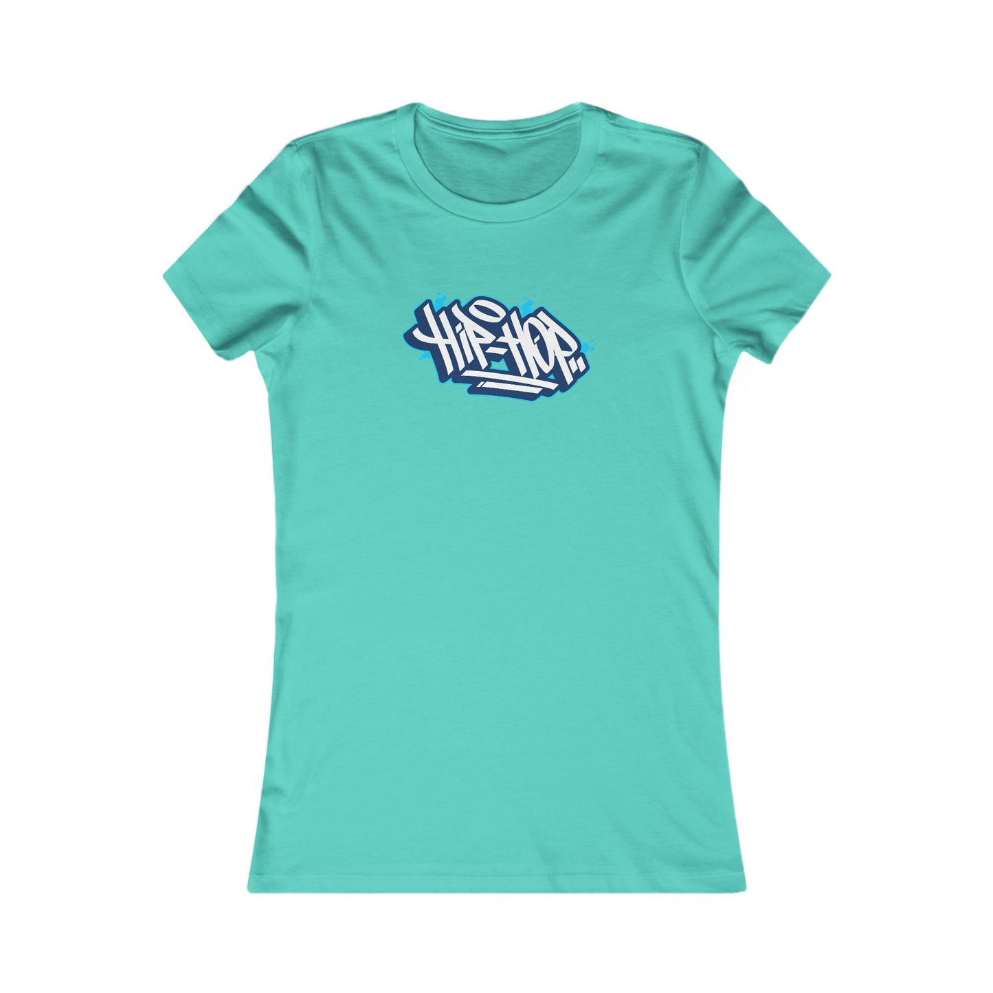 Hip Hop in Graffiti Style Font 🎤✨ Women's Favorite T-Shirt