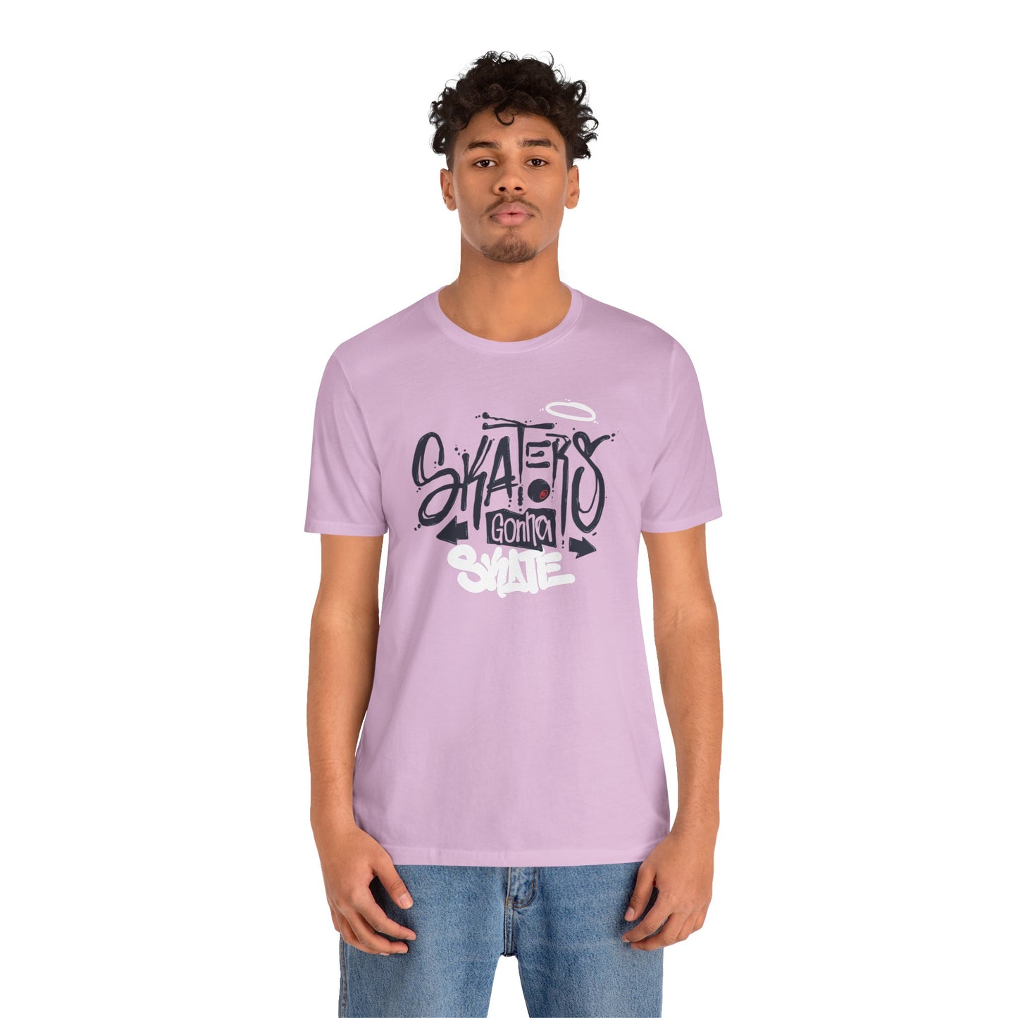Skaters Gonna Skate Unisex Jersey Short Sleeve Tee