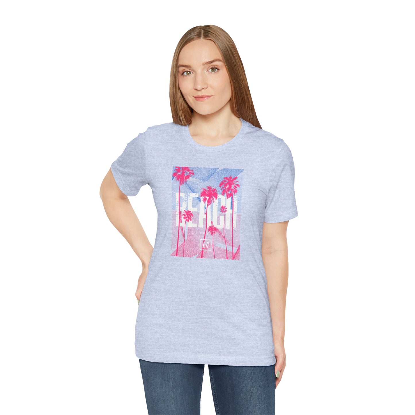 Beach California Unisex Jersey Short Sleeve Tee