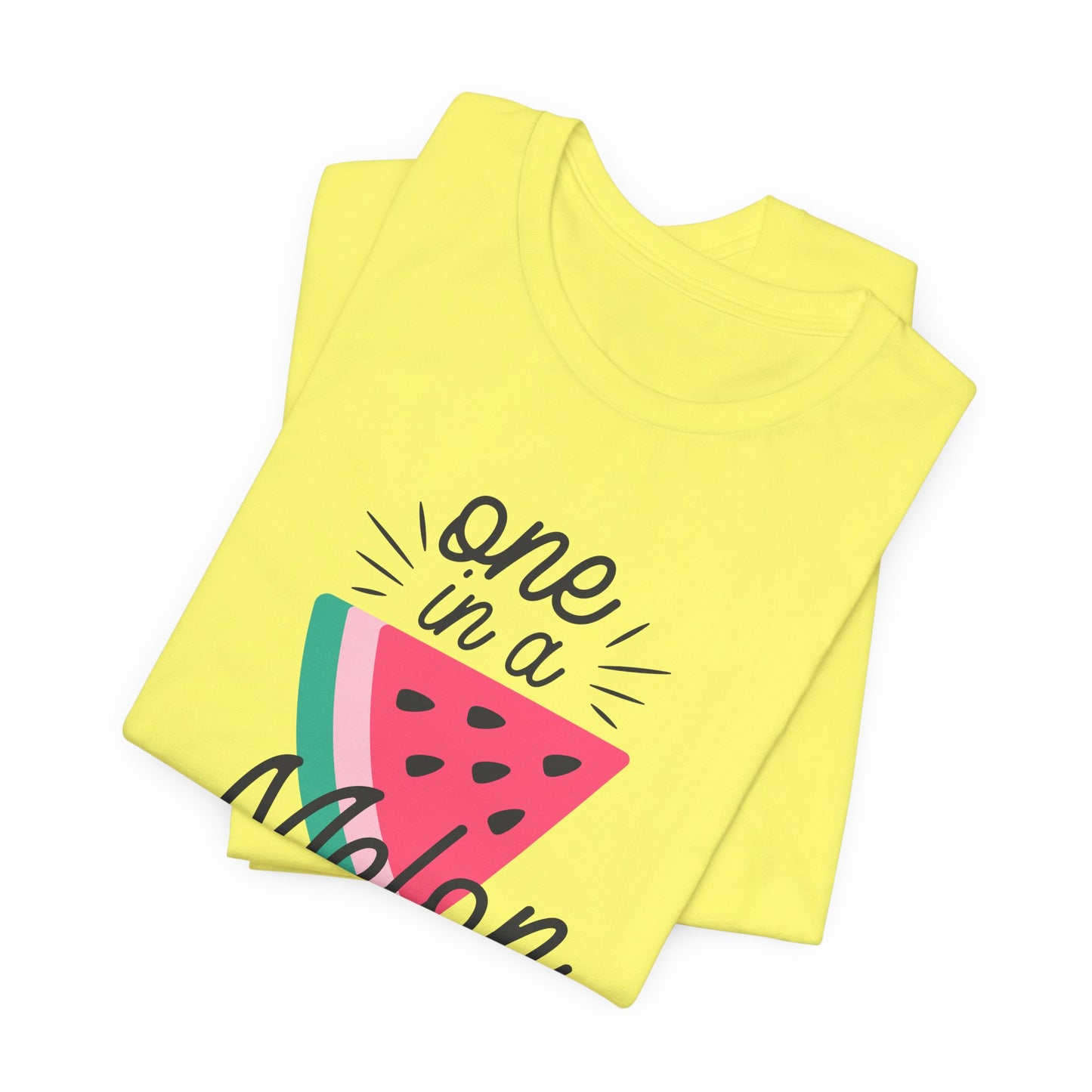 One In A Melon Unisex Jersey Short Sleeve Tee Soft Cotton
