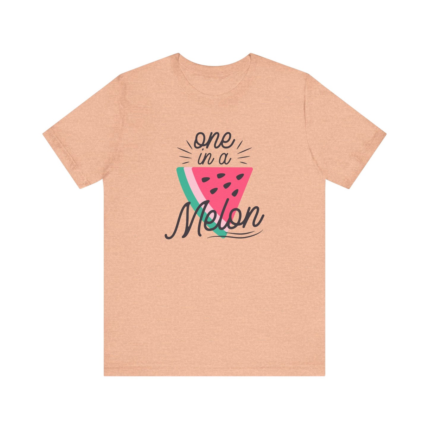 One In A Melon Unisex Jersey Short Sleeve Tee Soft Cotton