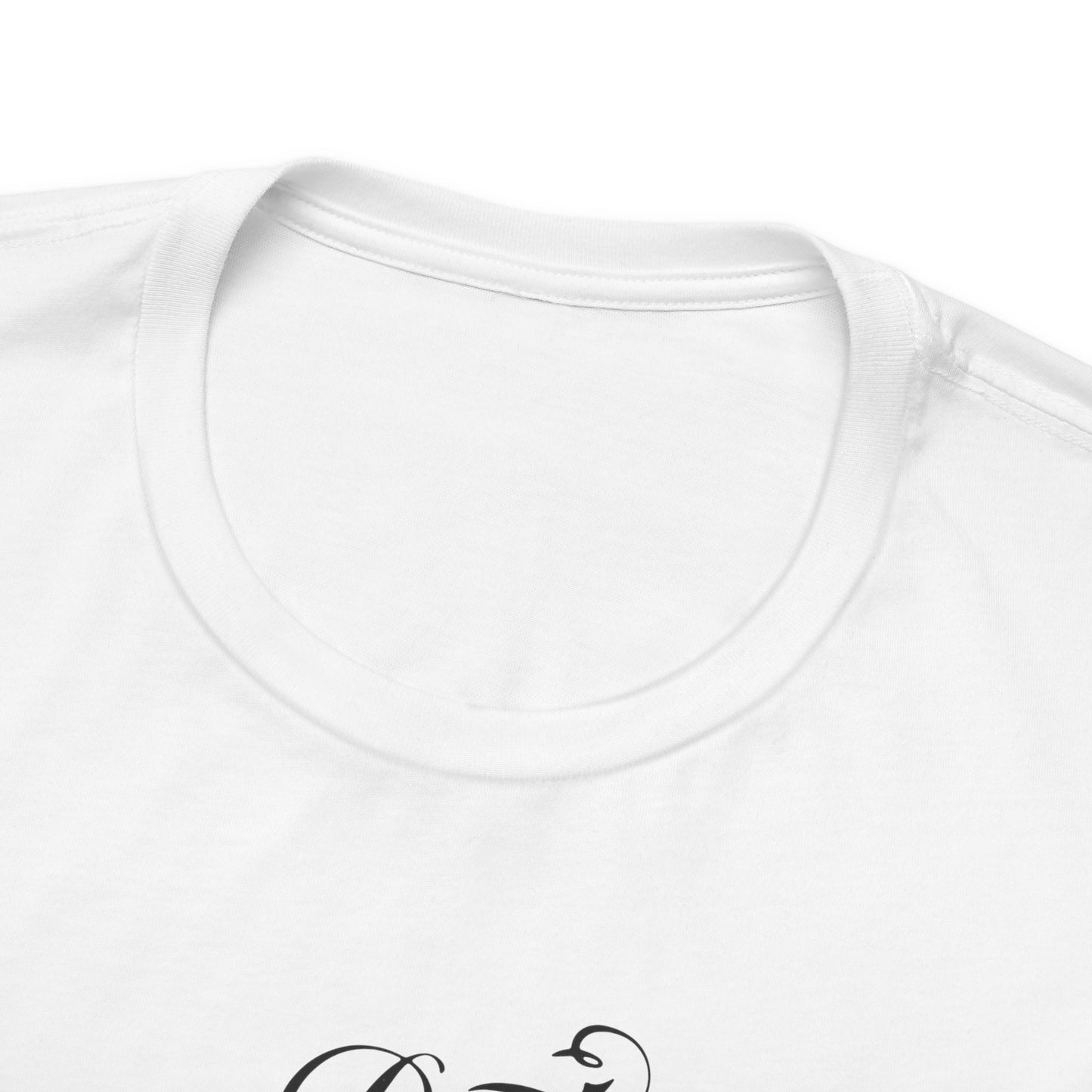 Don't Cry Because It's Over Smile Because It Happened Unisex Jersey Short Sleeve Tee
