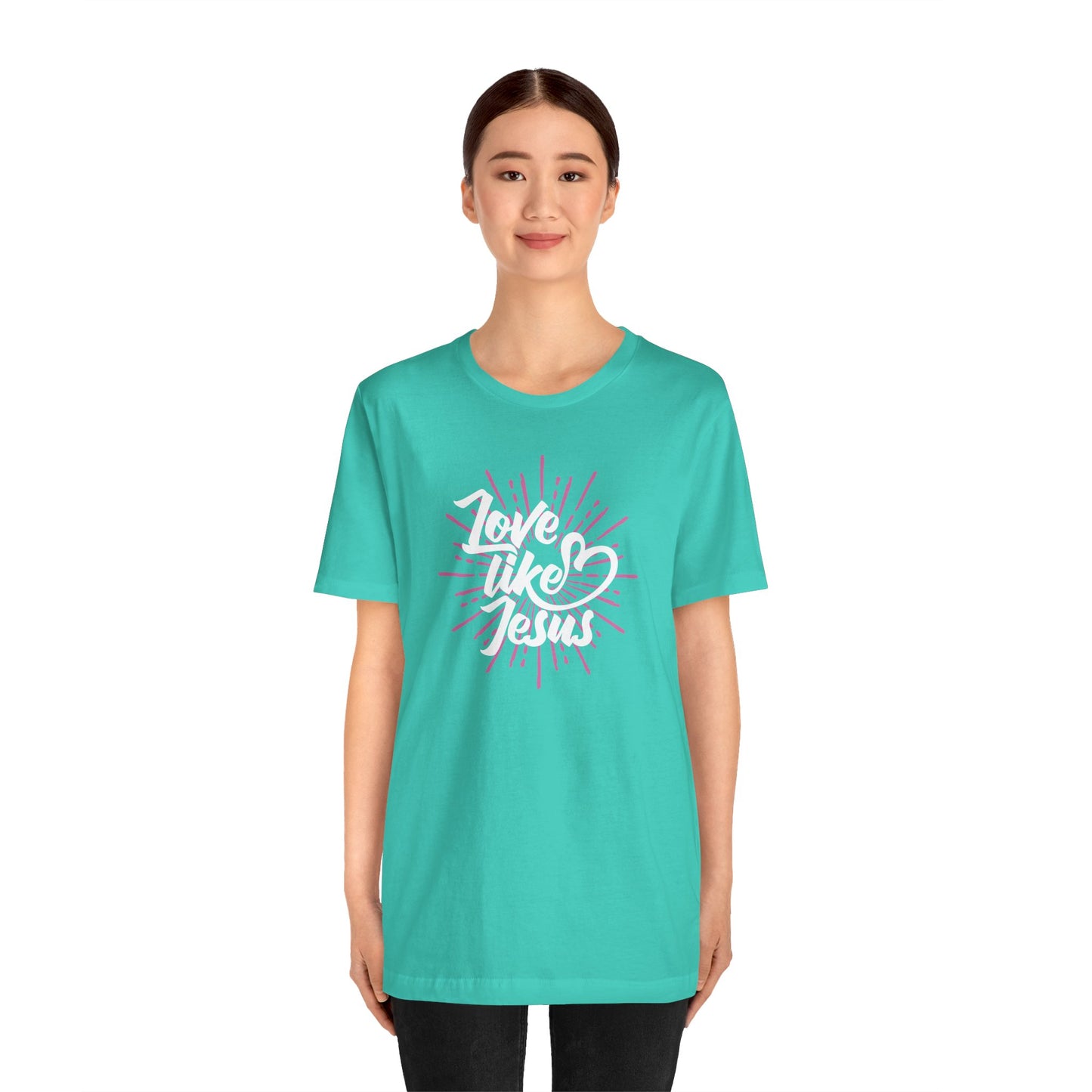 Love Like Jesus Unisex Jersey Short Sleeve Tee