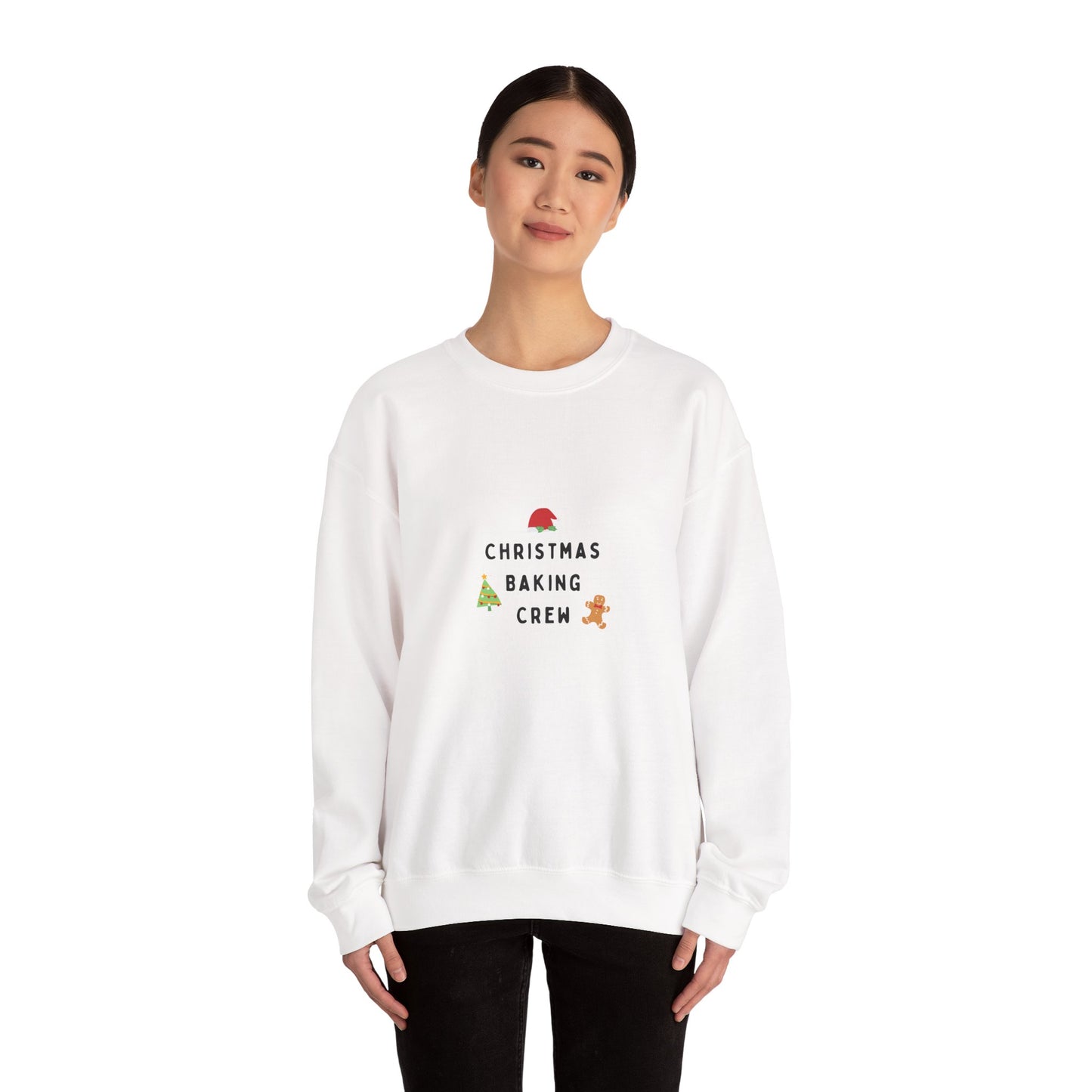 Christmas Baking Crew πͺππ©βπ³ Unisex Heavy Blend Crewneck Sweatshirt