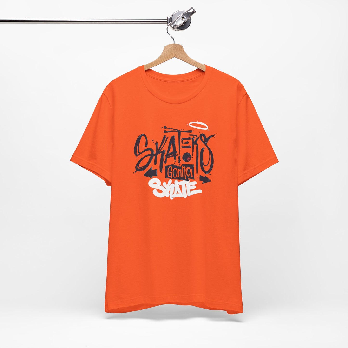 Skaters Gonna Skate Unisex Jersey Short Sleeve Tee