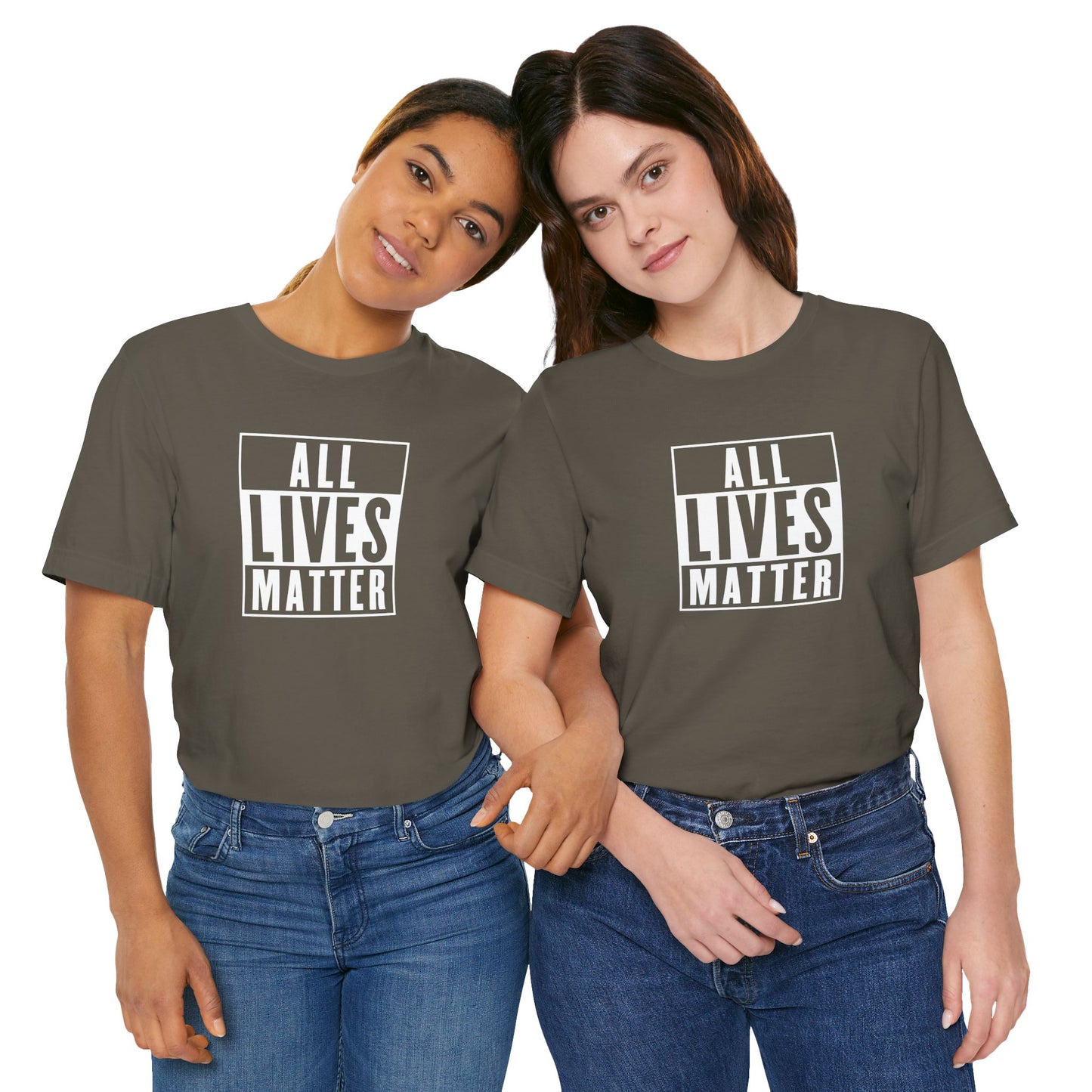All Lives Matter βπ½π€ Unisex Jersey Short Sleeve Tee