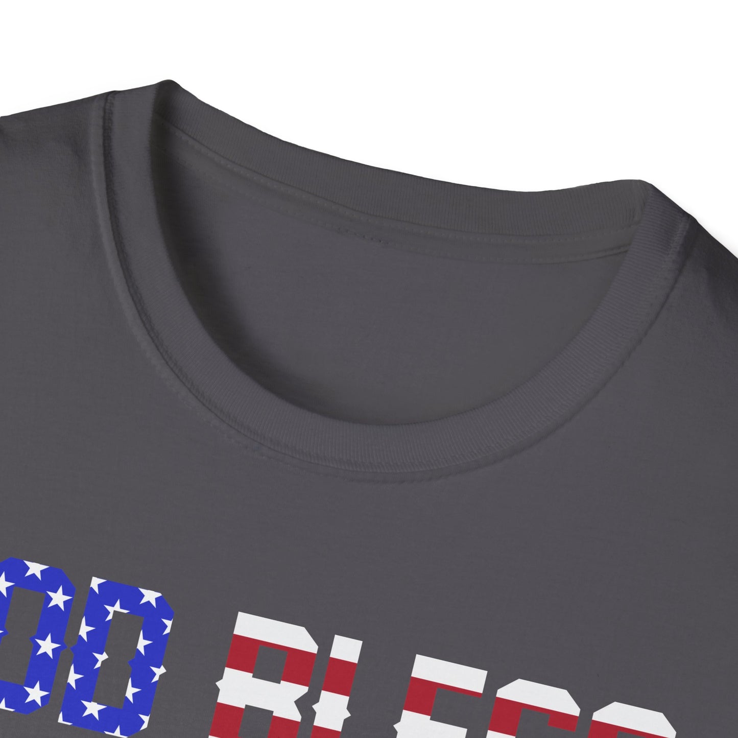 God Bless America Unisex Softstyle T-Shirt