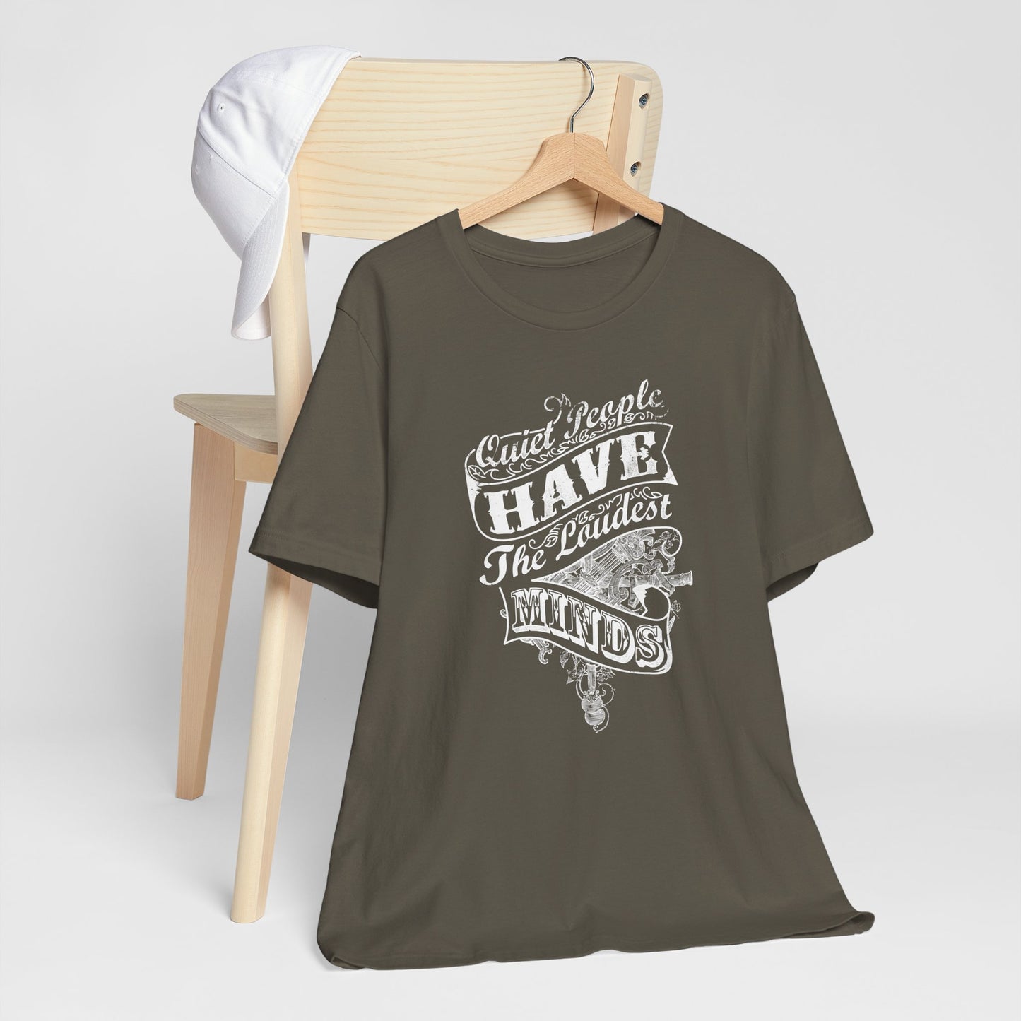 Quiet People Have The Loudest Minds Unisex Jersey Short Sleeve Tee