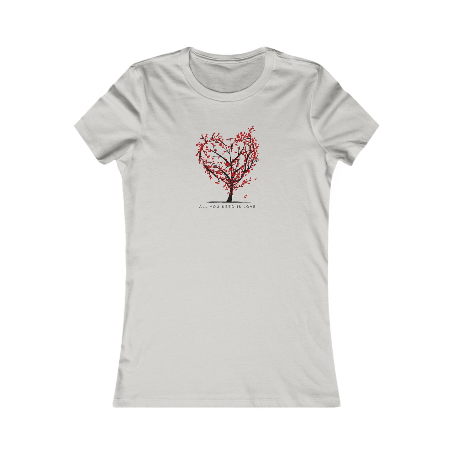 All You Need Is Love Heart Tree 🌳❤️✨ Women's Favorite T-Shirt