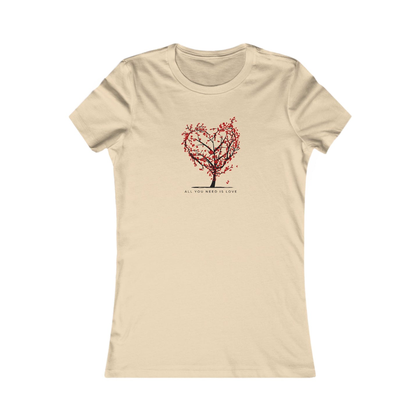 All You Need Is Love Heart Tree 🌳❤️✨ Women's Favorite T-Shirt