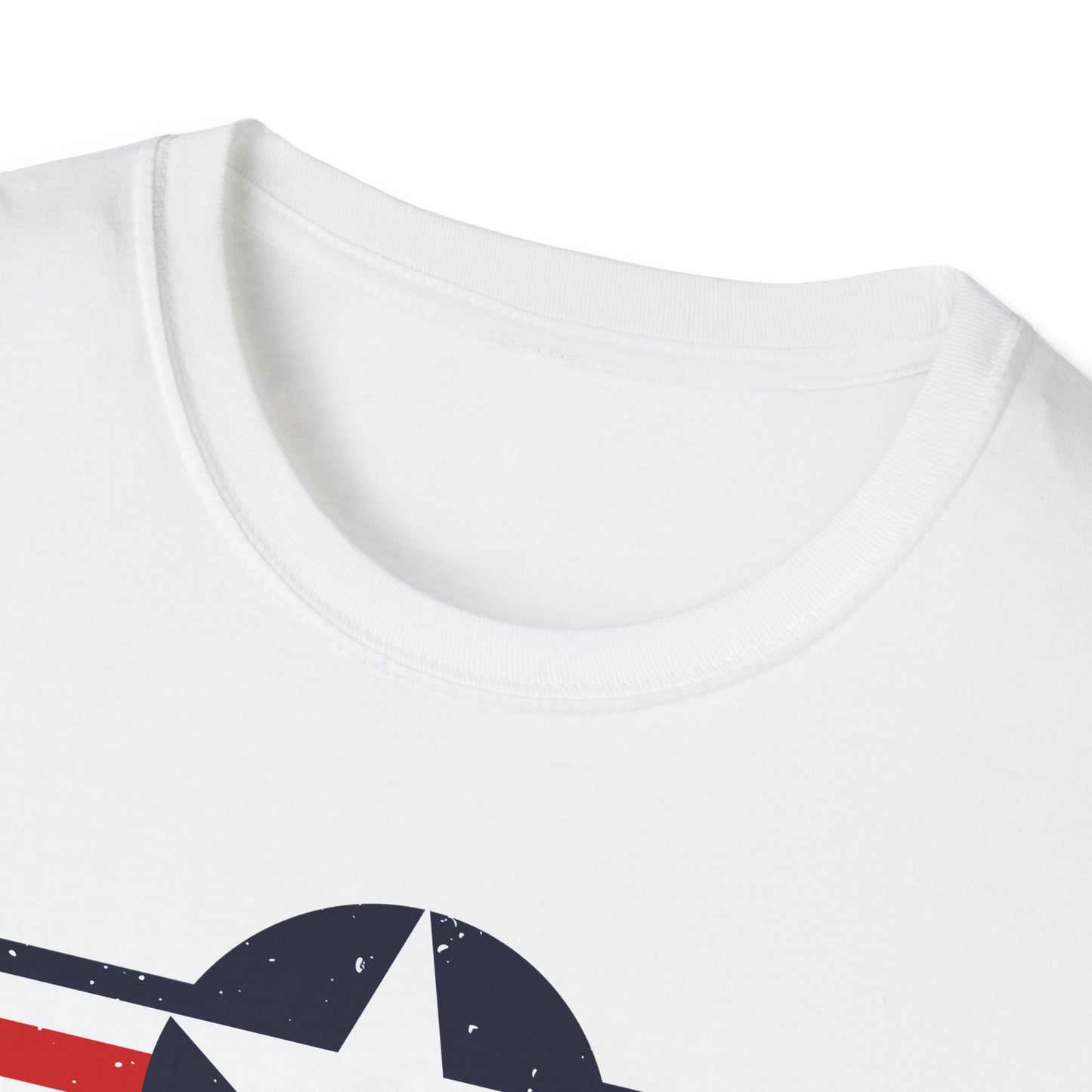 US Air Force weathered Unisex Softstyle T-Shirt