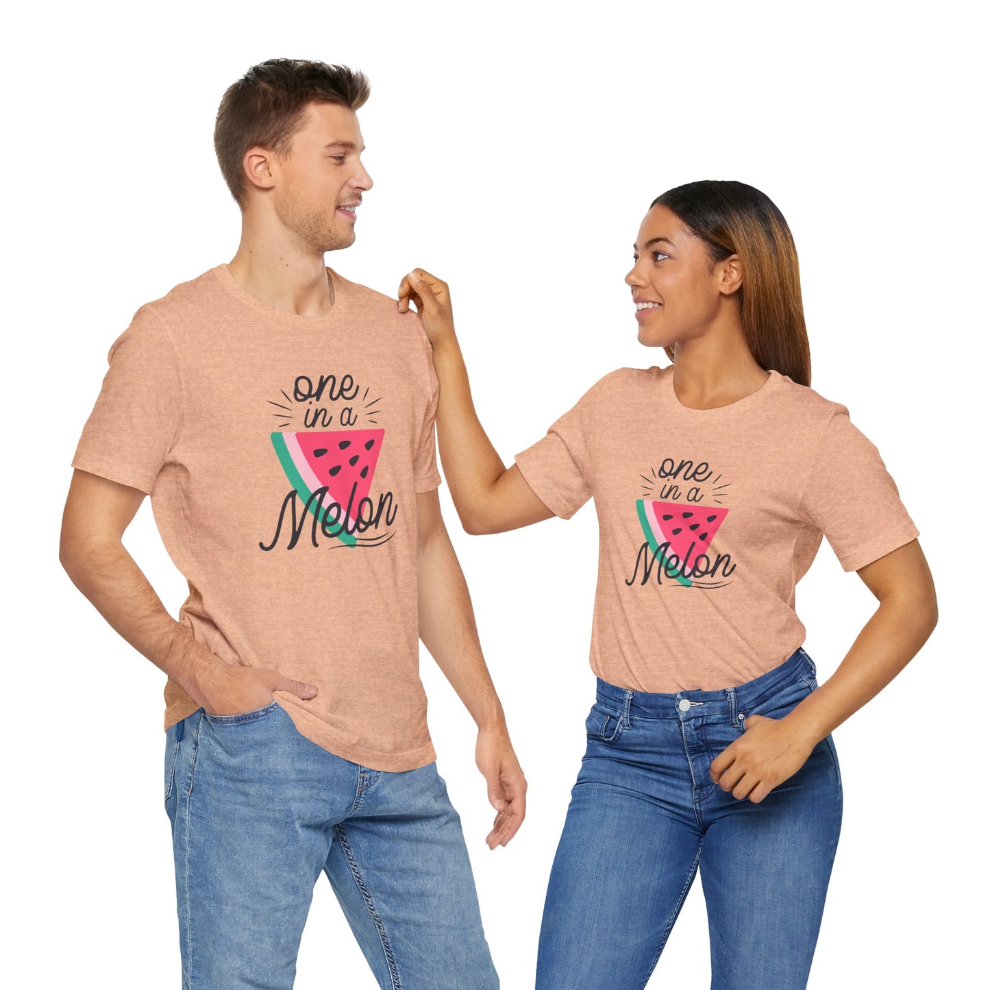 One In A Melon Unisex Jersey Short Sleeve Tee Soft Cotton