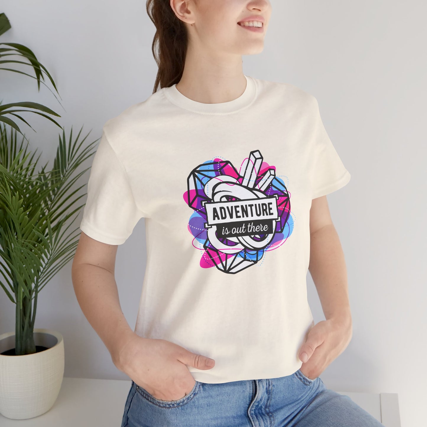 Adventure Is Out There Unisex Jersey Short Sleeve Tee
