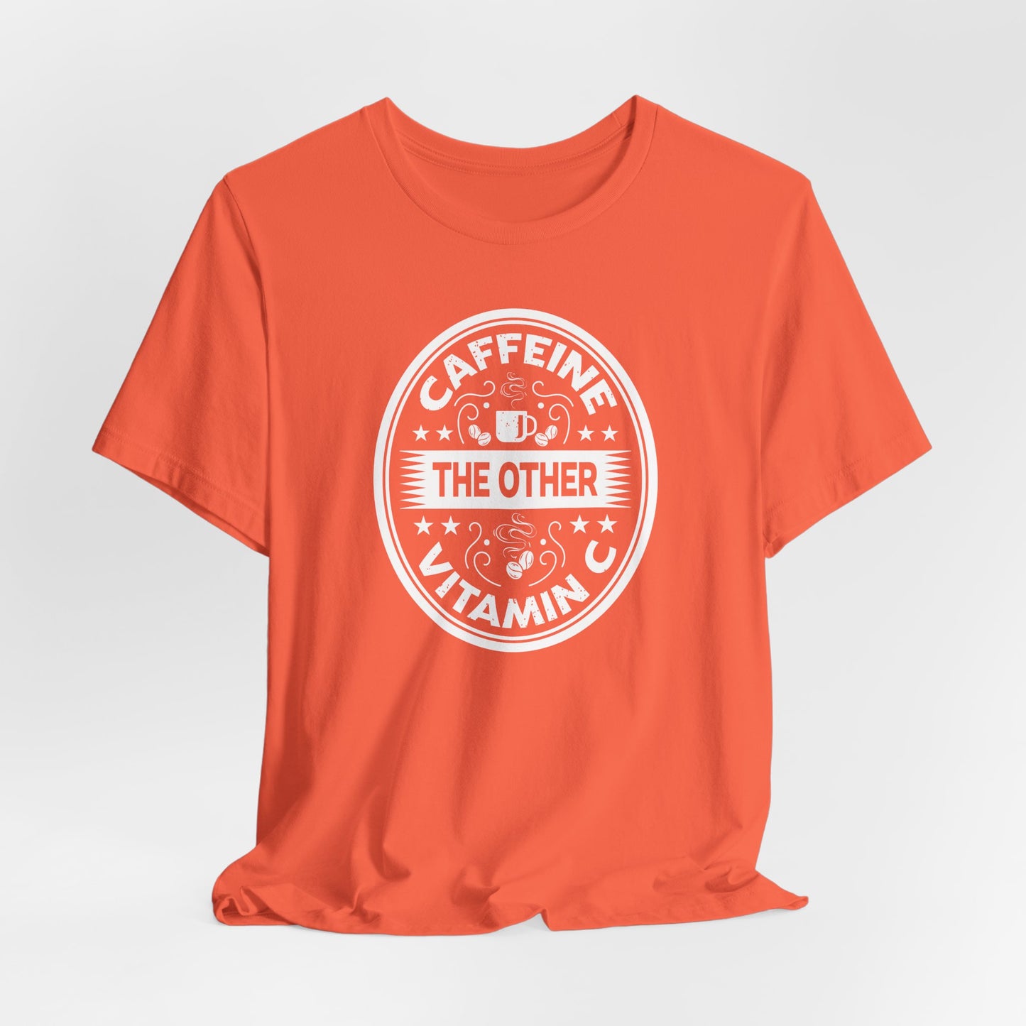 Caffeine The Other Vitamin C Unisex Jersey Short Sleeve Tee