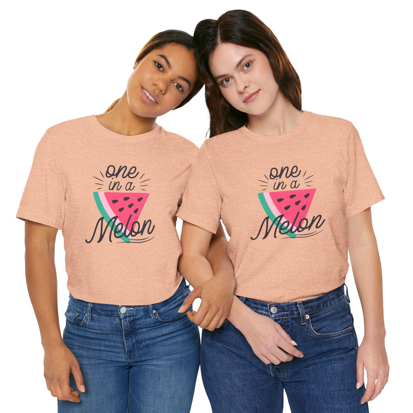 One In A Melon Unisex Jersey Short Sleeve Tee Soft Cotton