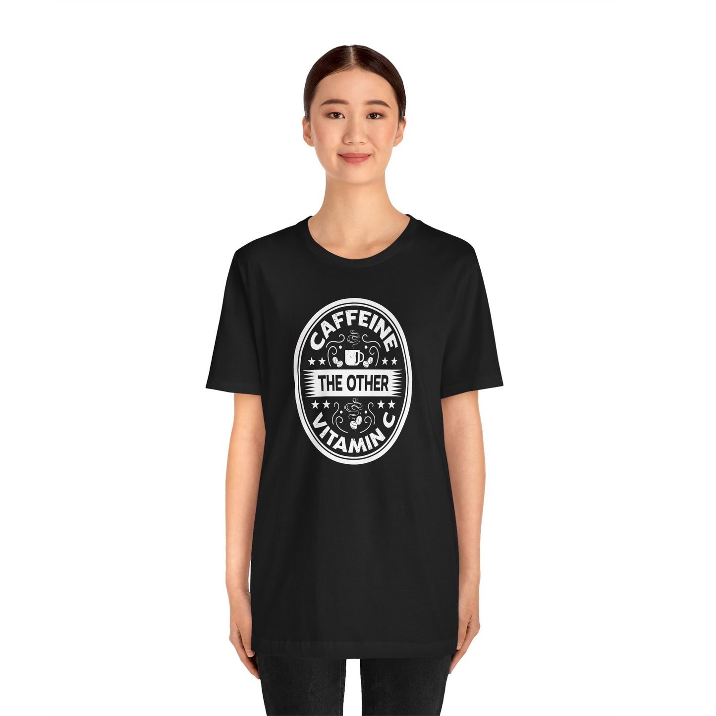 Caffeine The Other Vitamin C Unisex Jersey Short Sleeve Tee