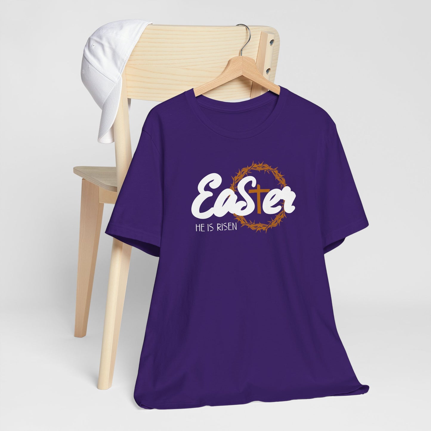 Easter He Is Risen Unisex Jersey Short Sleeve Tee