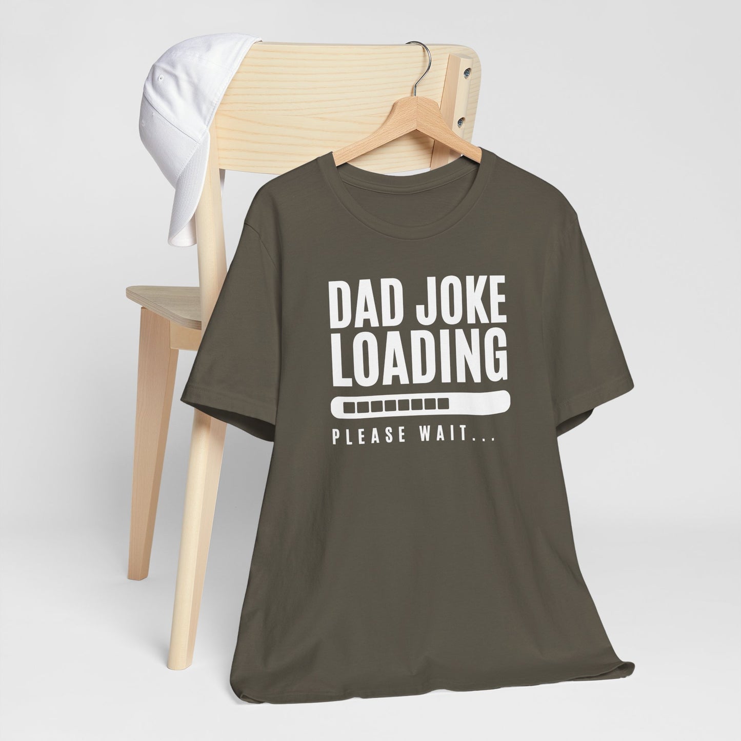 Dad Joke Loading Please Wait Men's Jersey Short Sleeve Tee