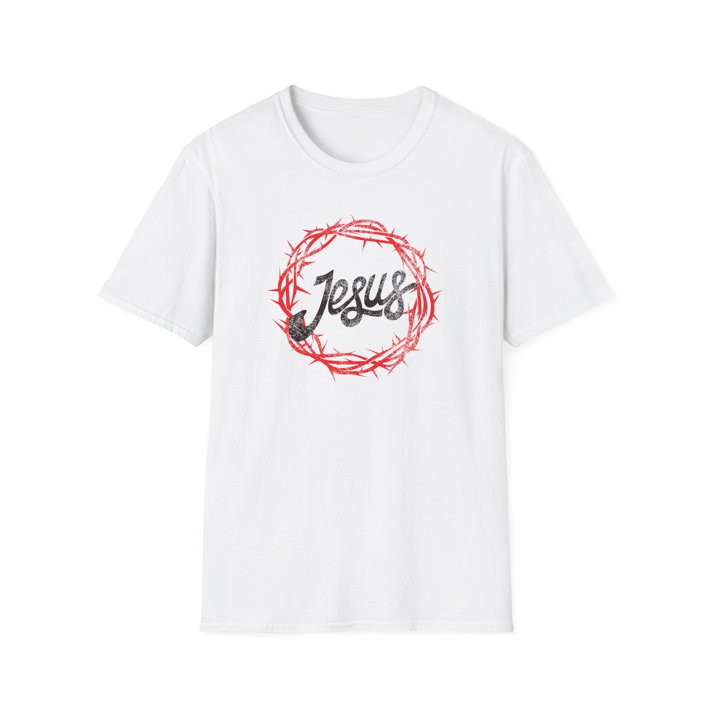 Jesus Crown of Thorns Softstyle T-Shirt