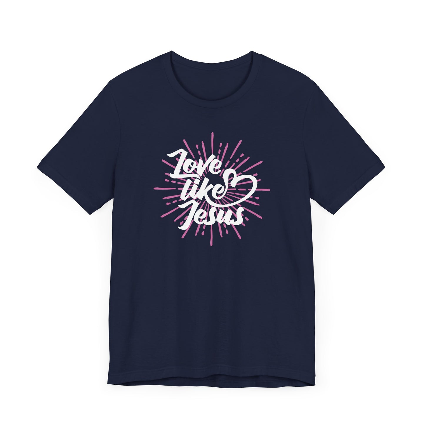 Love Like Jesus Unisex Jersey Short Sleeve Tee