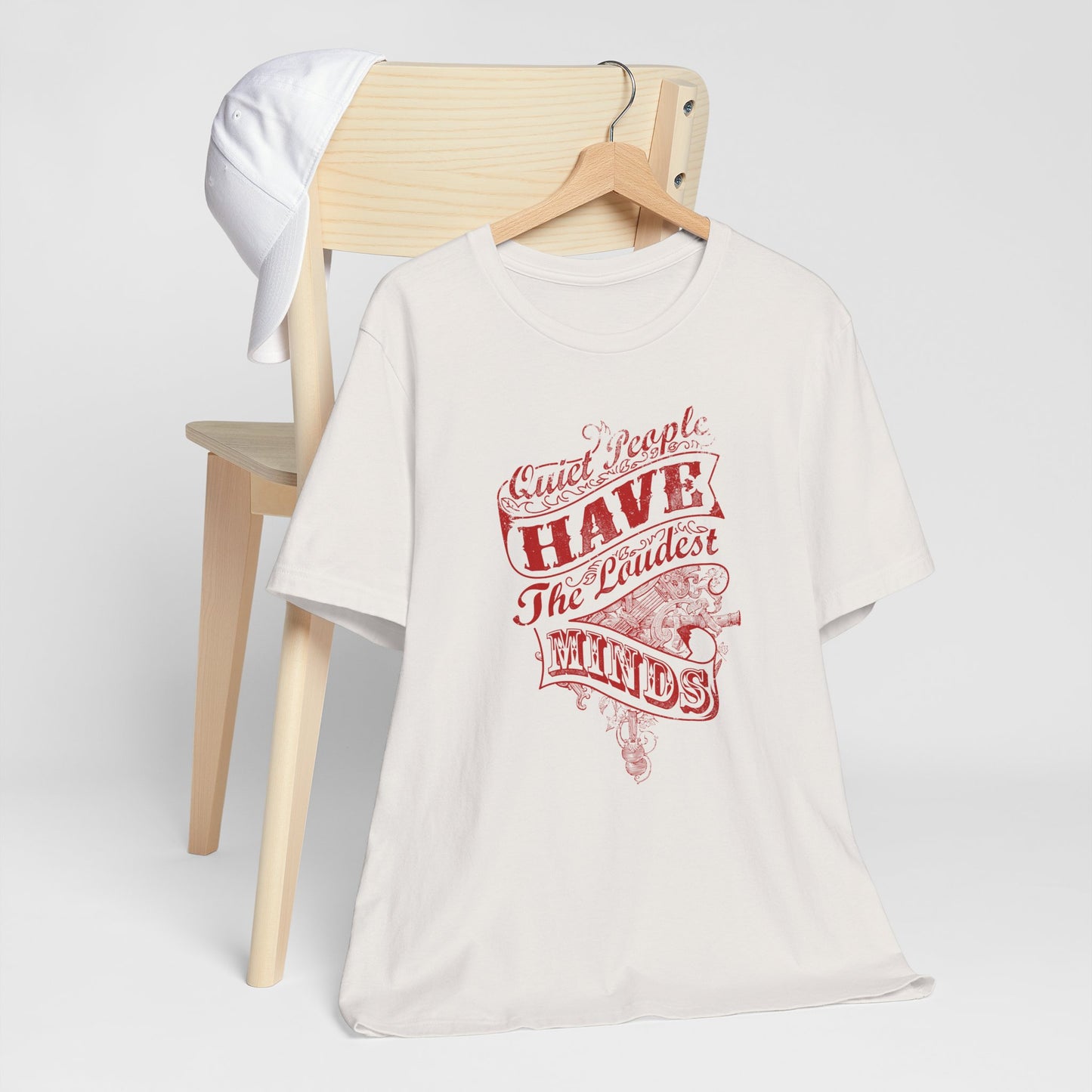 Quiet People Have The Loudest Minds Unisex Jersey Short Sleeve Tee