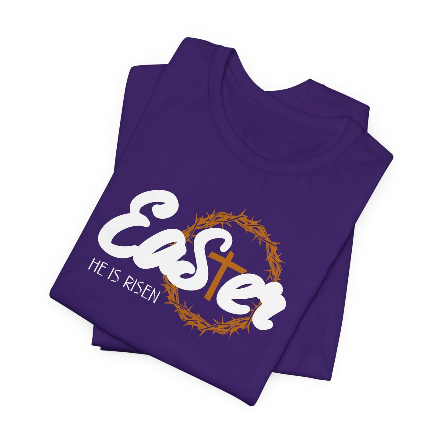 Easter He Is Risen Unisex Jersey Short Sleeve Tee
