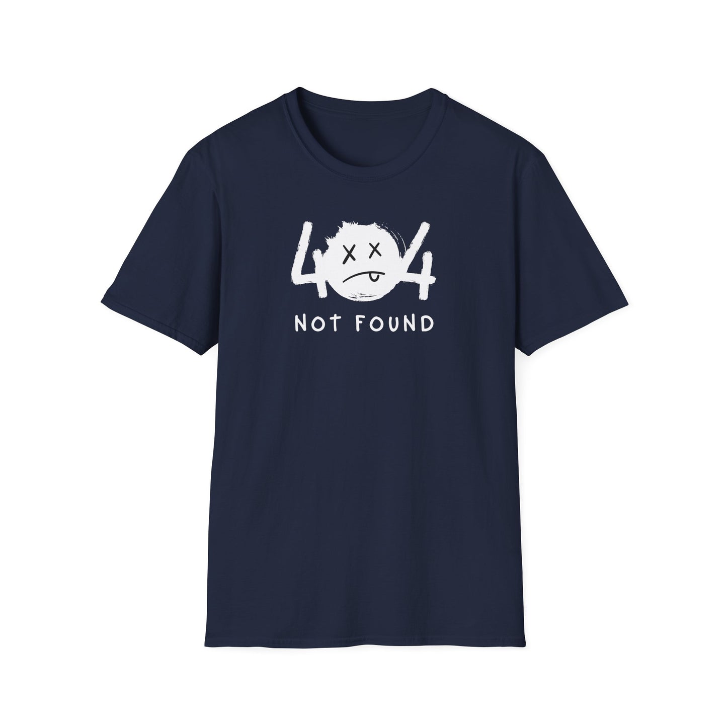404 Not Found Unisex Softstyle T-Shirt