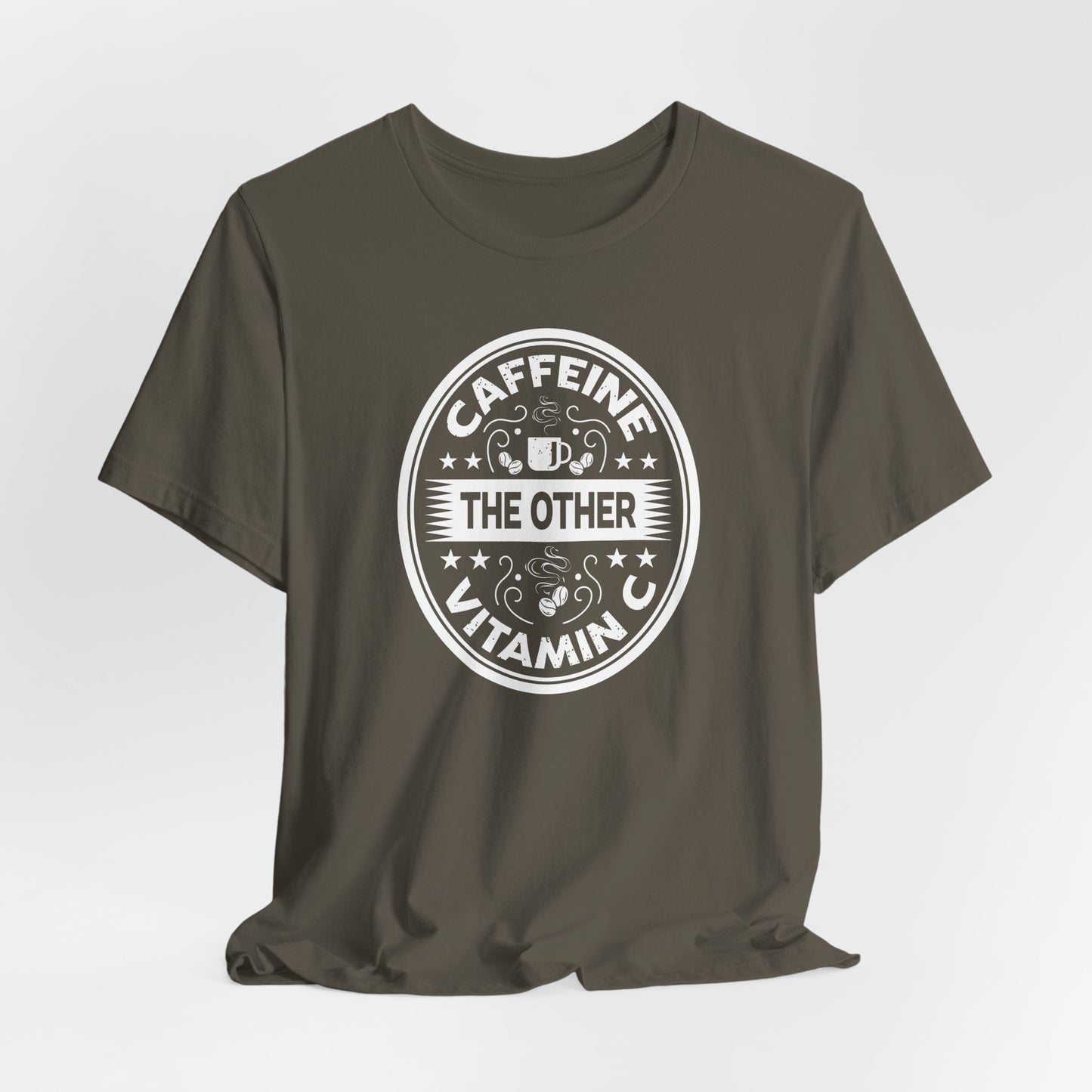 Caffeine The Other Vitamin C Unisex Jersey Short Sleeve Tee