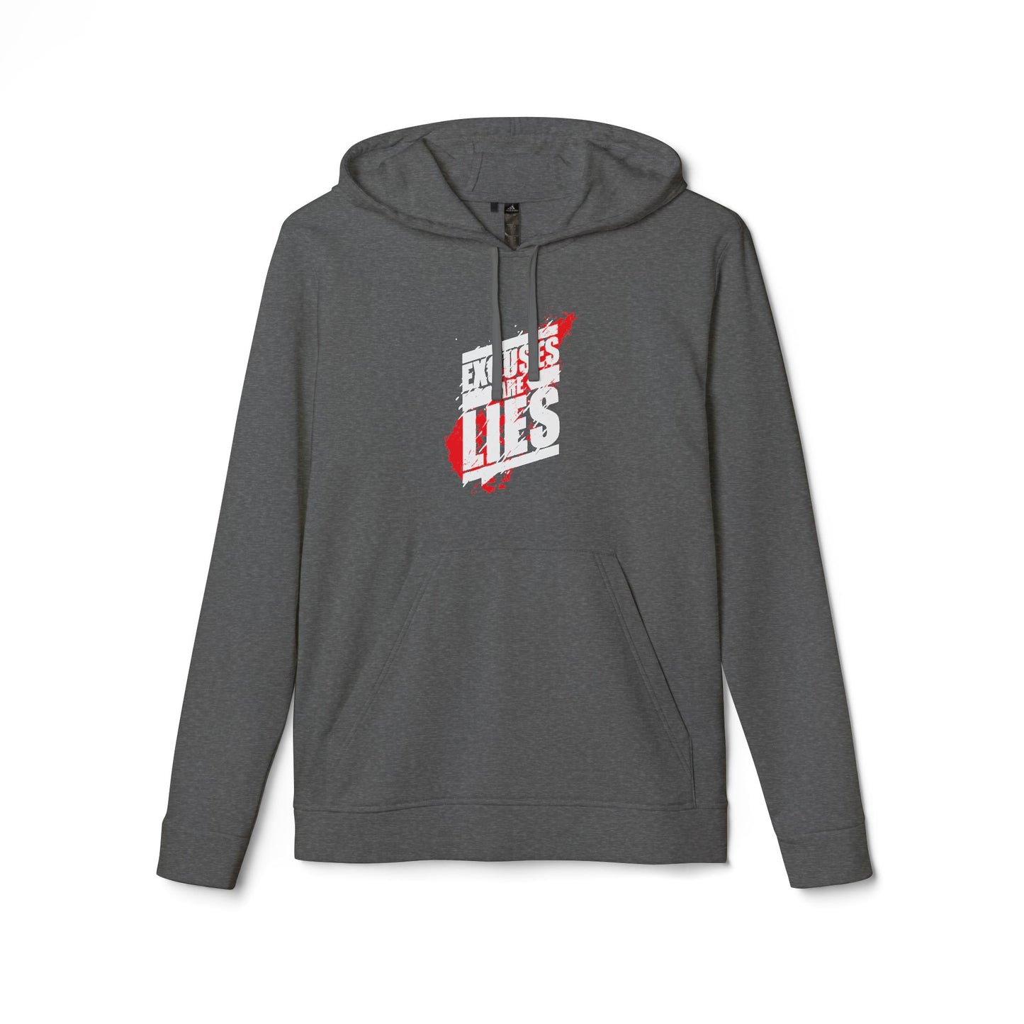 Excuses Are Lies Adidas Unisex Cozy Fleece Hoodie