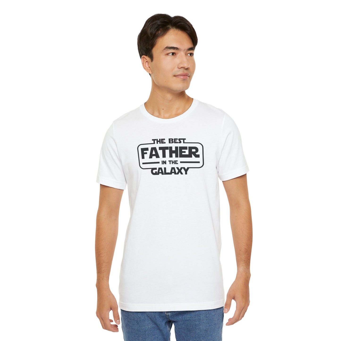 Best Father In The Galaxy Men's Jersey Short Sleeve Tee