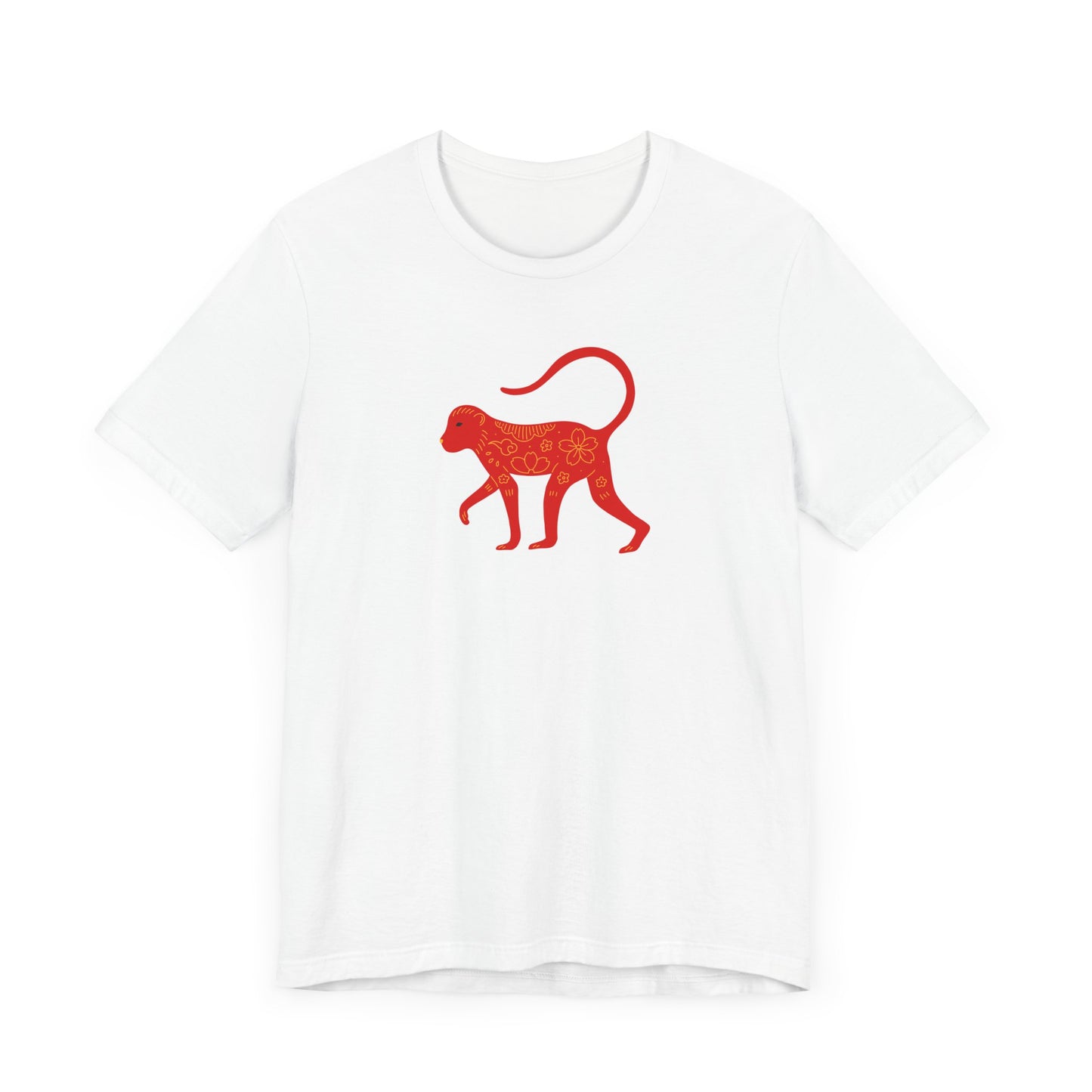 Unisex Jersey Short Sleeve Tee Chinese Zodiac Year of the Monkey