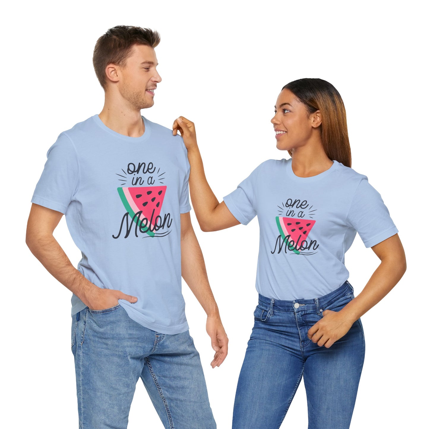 One In A Melon Unisex Jersey Short Sleeve Tee Soft Cotton