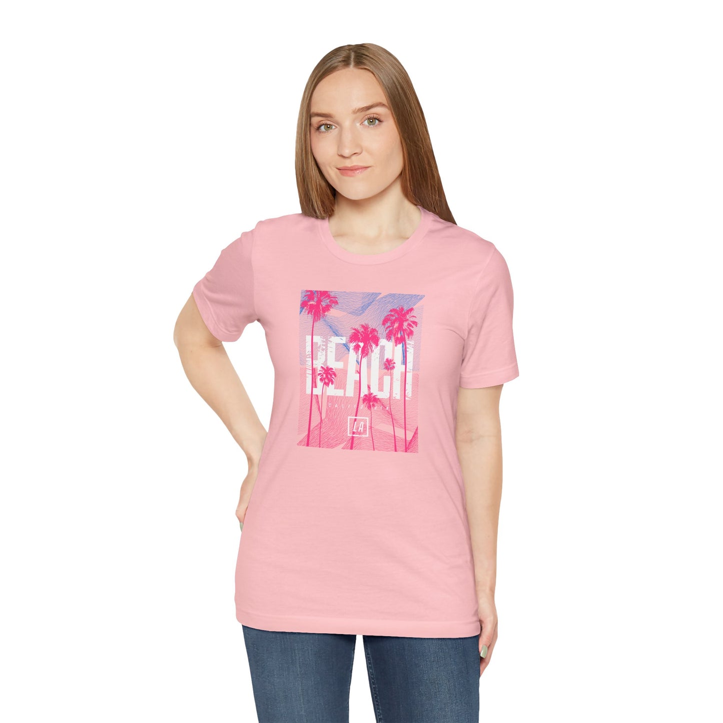 Beach California Unisex Jersey Short Sleeve Tee