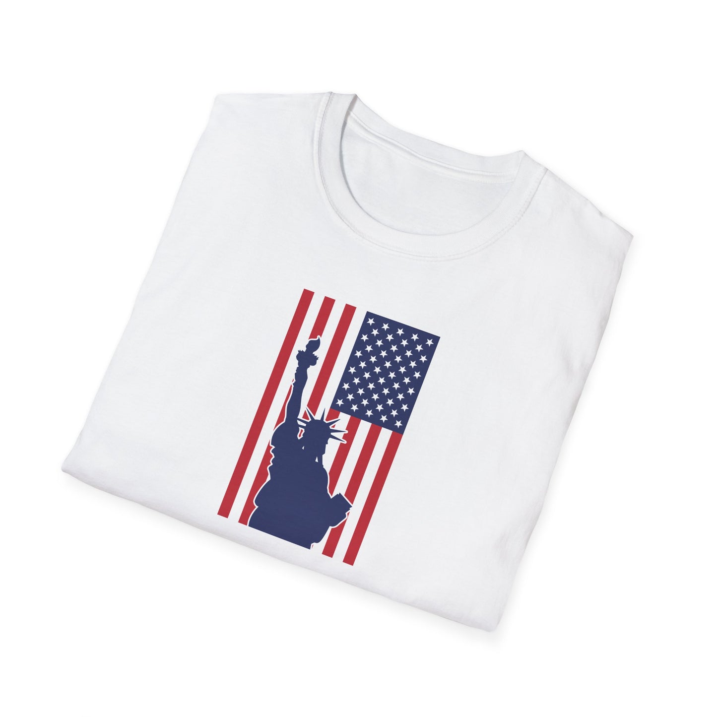 Lady Liberty Unisex Softstyle T-Shirt