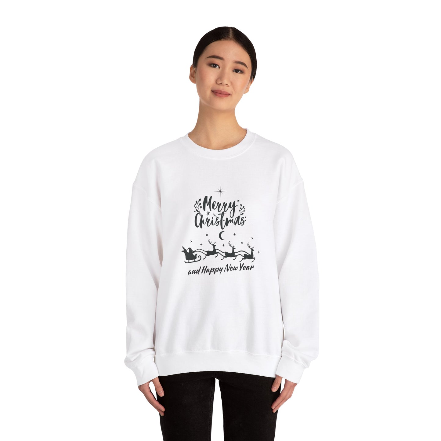 Unisex Heavy Blend Crewneck Sweatshirt Santa's Sleigh π
β¨π