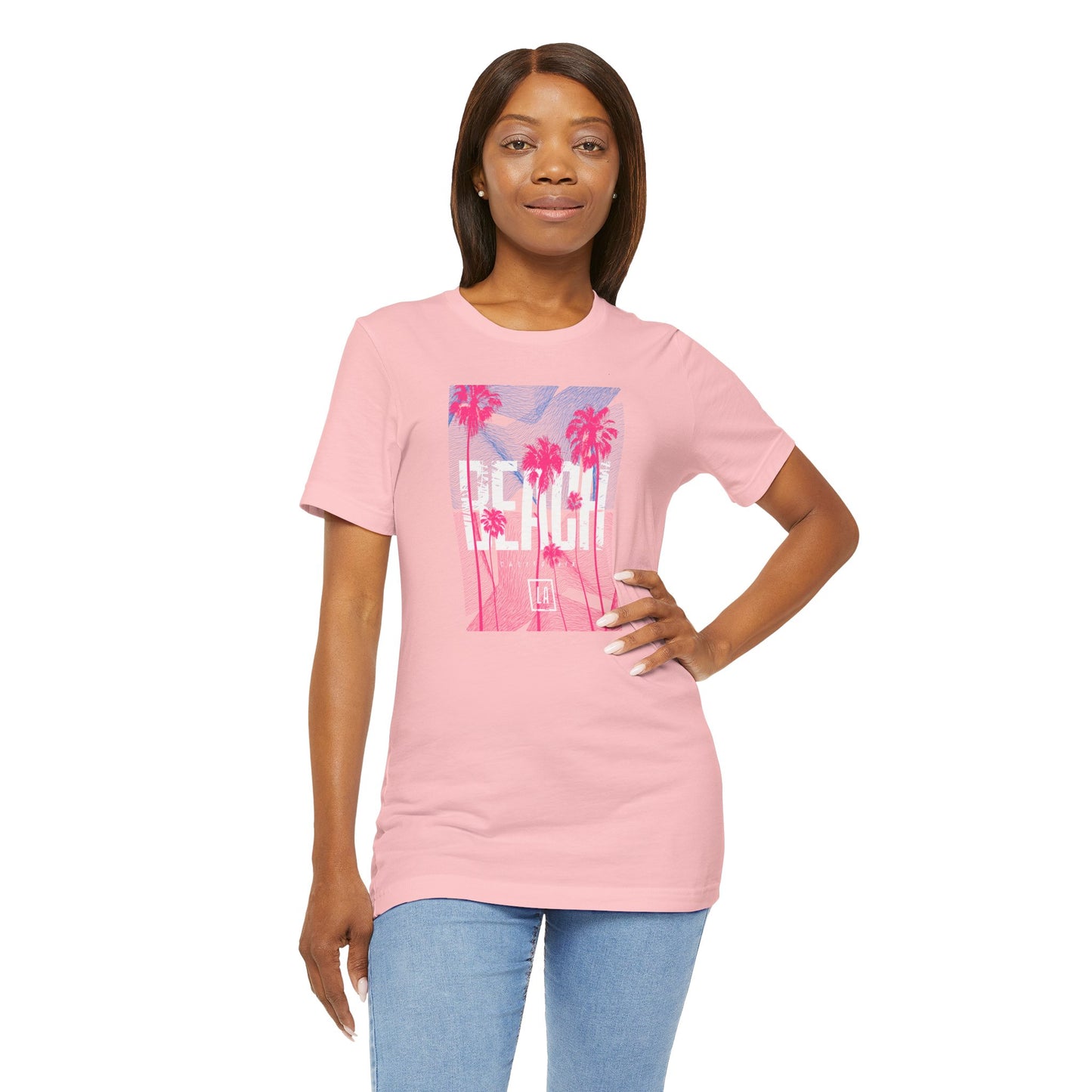 Beach California Unisex Jersey Short Sleeve Tee