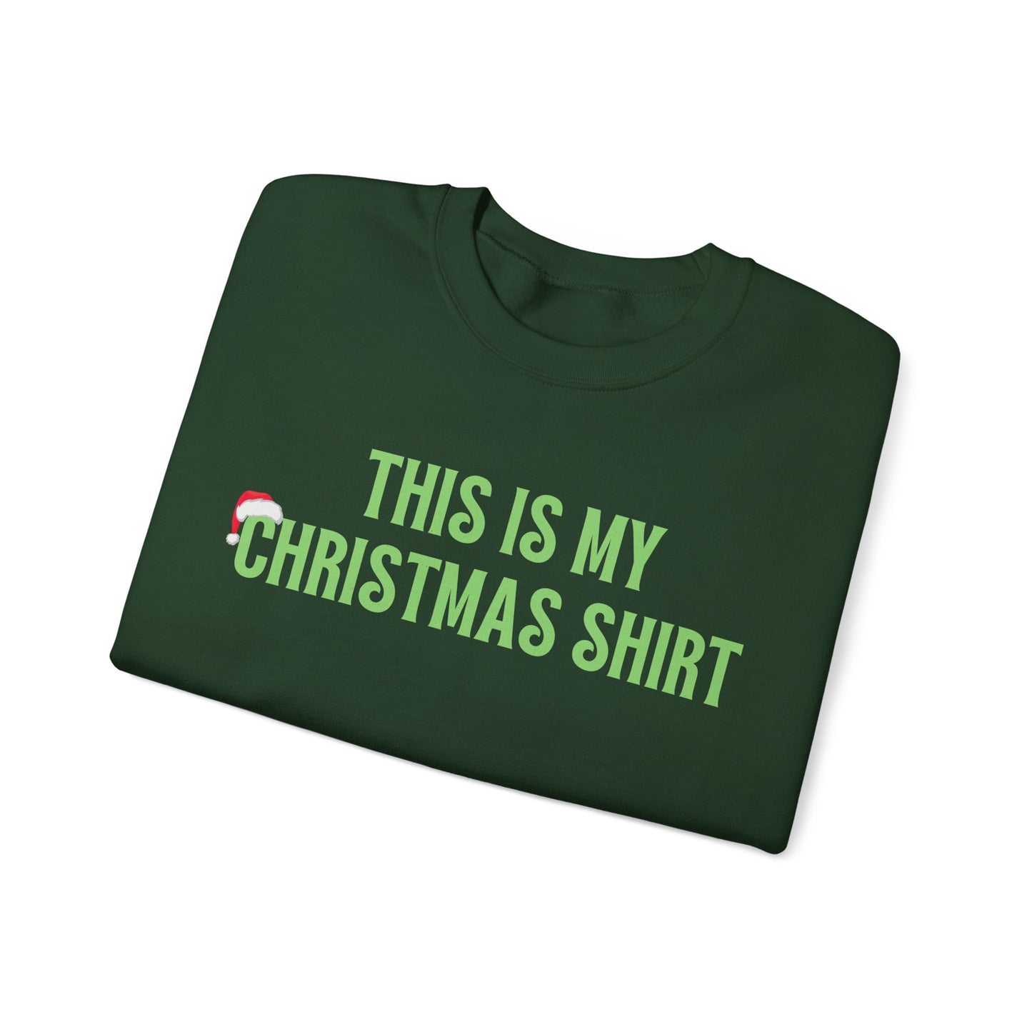 Unisex Heavy Blend Crewneck Sweatshirt This Is My Christmas Shirt πβ¨