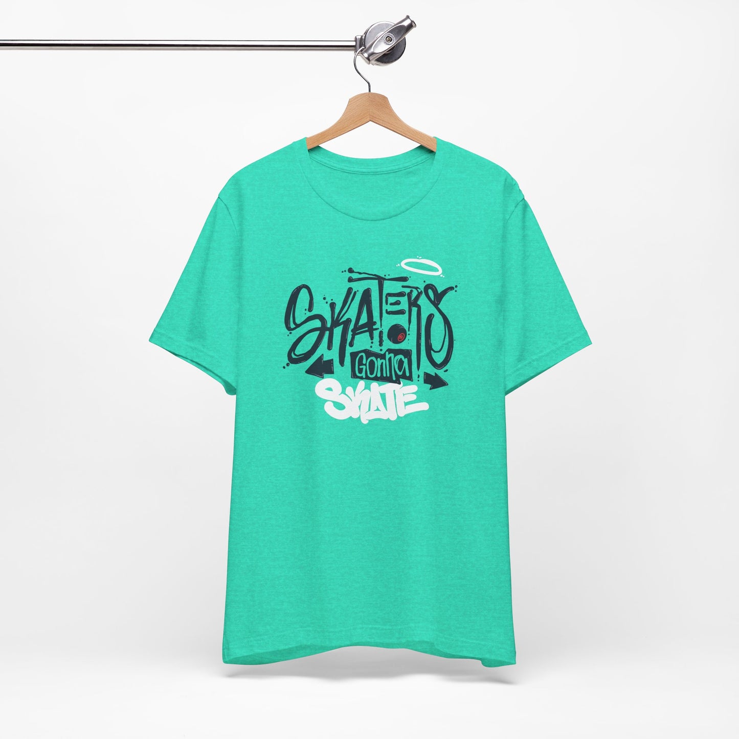 Skaters Gonna Skate Unisex Jersey Short Sleeve Tee