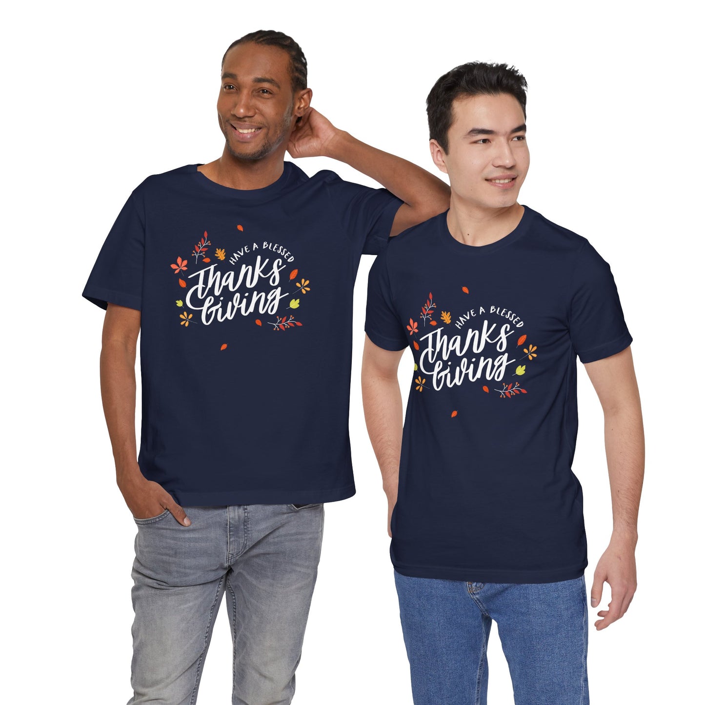 Have A Blessed Thanksgiving Unisex Jersey Short Sleeve Tee