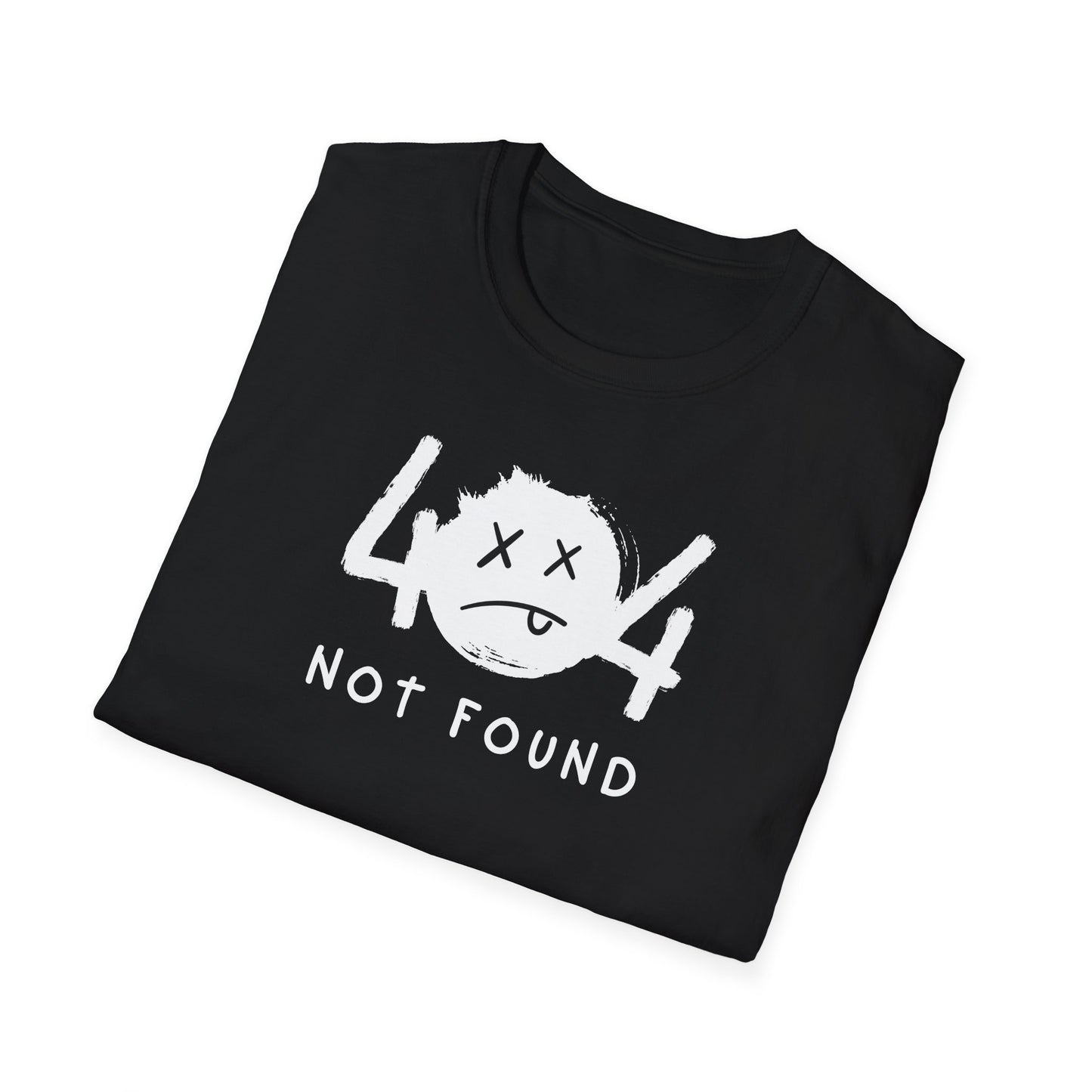 404 Not Found Unisex Softstyle T-Shirt