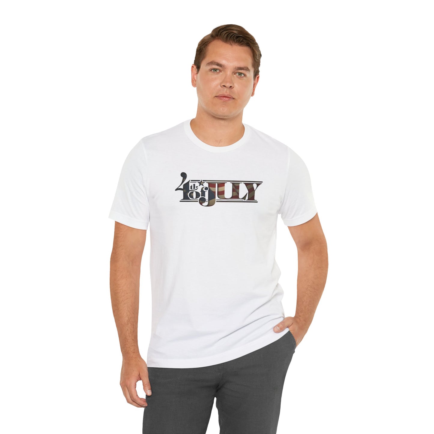 4th of July Unisex Jersey Short Sleeve Tee
